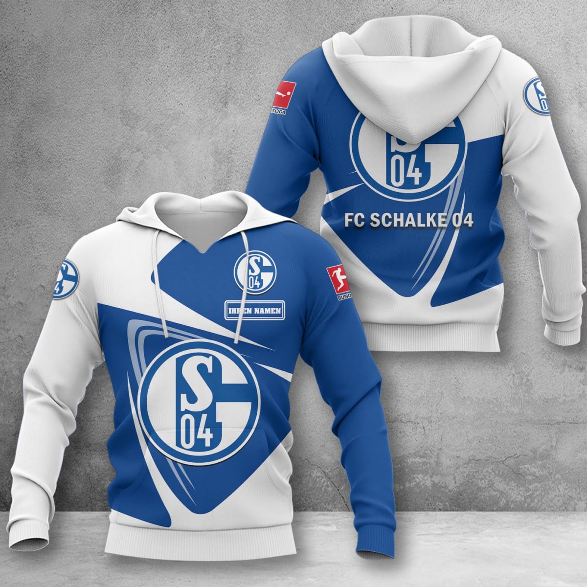 Schalke 04 Hoodie Herren | S04 Kapuzenpullover WINA17715