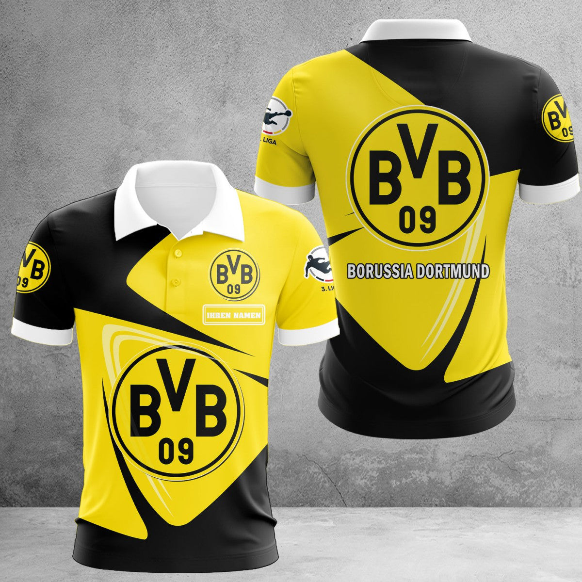 Borussia Dortmund II Poloshirt | BVB II Polohemd WINA17742