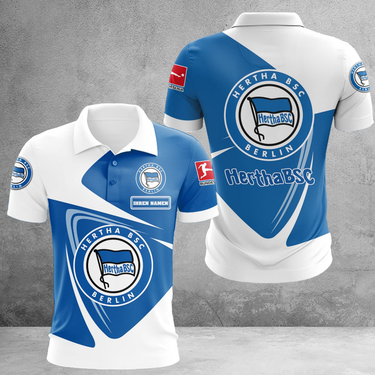 Hertha BSC Poloshirt | Hertha Polohemd WINA17712