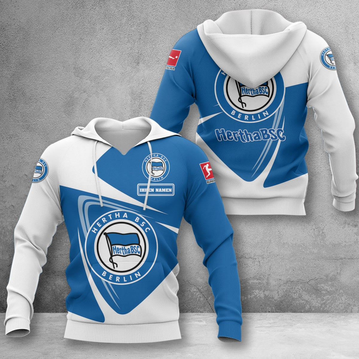 Hertha BSC Hoodie Herren | Hertha Kapuzenpullover WINA17712