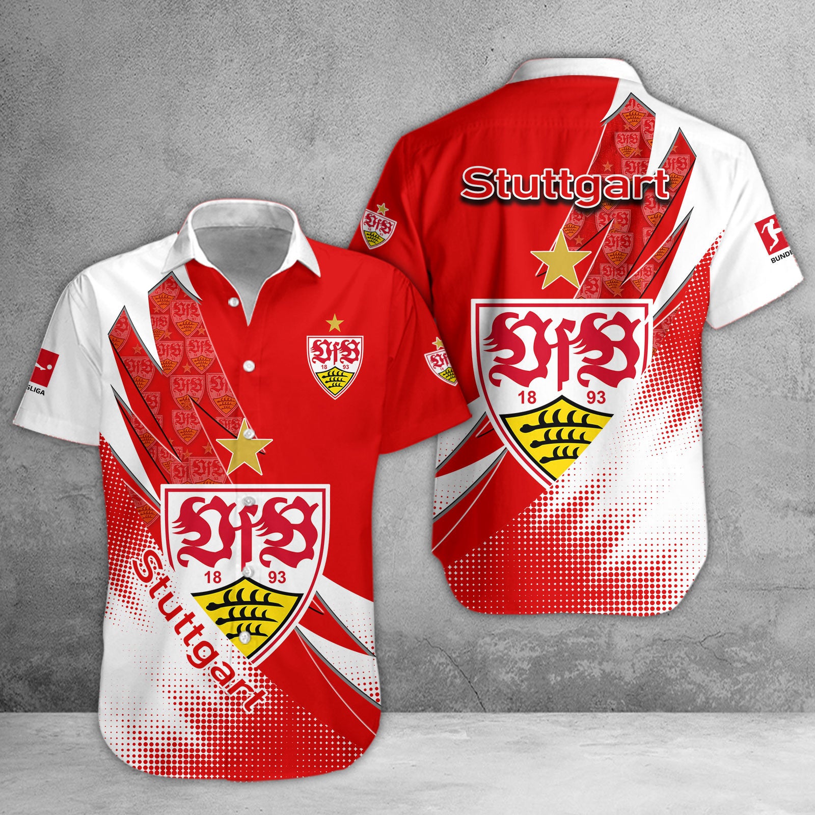 VfB Stuttgart Hawaii Shirt | VfB Hawaiihemd WINA23167