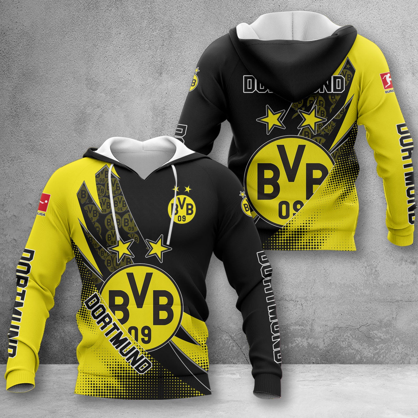 Borussia Dortmund Hoodie Herren | BVB Kapuzenpullover WINA23157