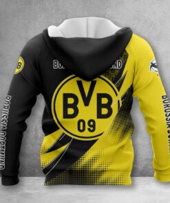 Alternative view of Borussia Dortmund II Hoodie Zip Herren | BVB II Kapuzenjacke mit Reißverschluss WINA23192