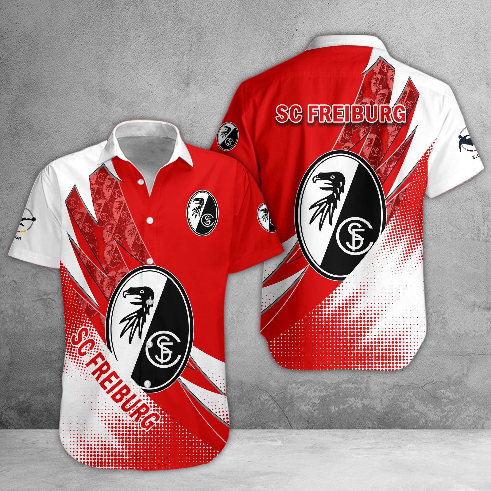 SC Freiburg II Hawaii Shirt | SCF II Hawaiihemd WINA23201