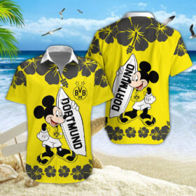 Hawaiihemd Borussia Dortmund – Herren Sommerhemd Edition A