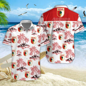 Hawaiihemd FC Augsburg – Herren Sommerhemd Special