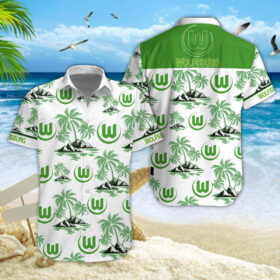 Hawaiihemd VfL Wolfsburg – Herren Sommerhemd Special