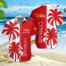 Hawaiihemd Union Berlin – Herren Sommerhemd Modern