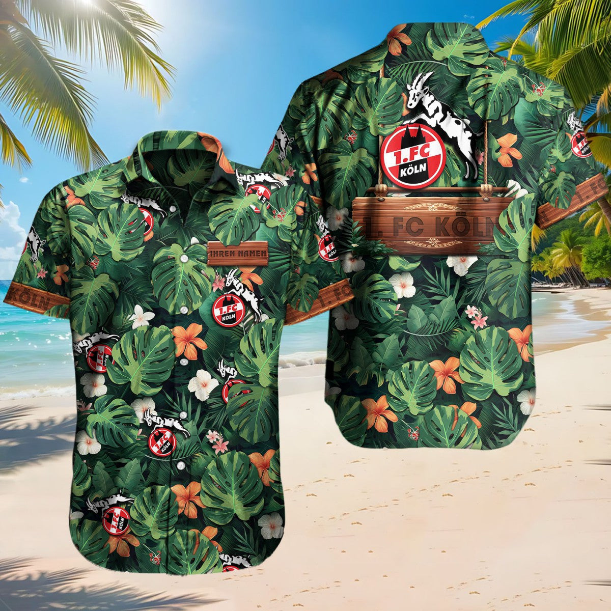 Hawaiihemd 1. FC Köln