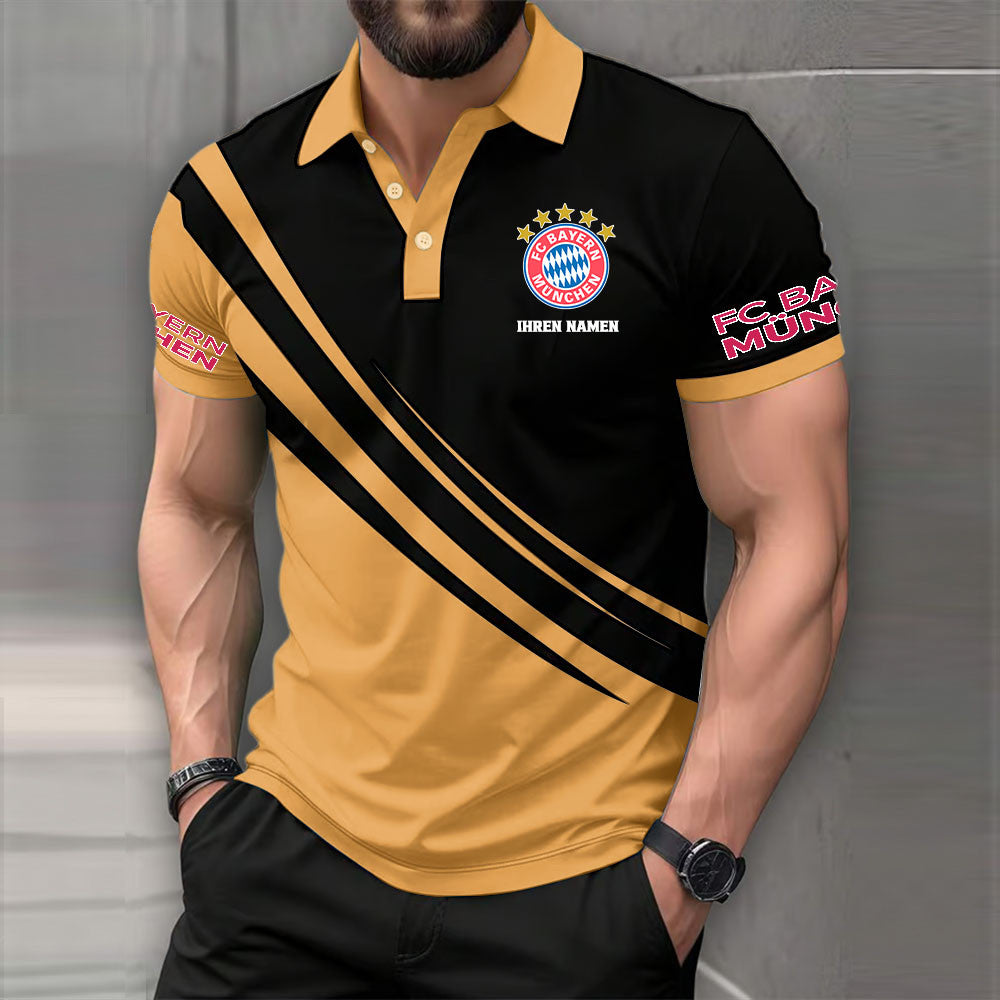 FC Bayern München Poloshirt | FCB Polohemd Premium – Bild 6