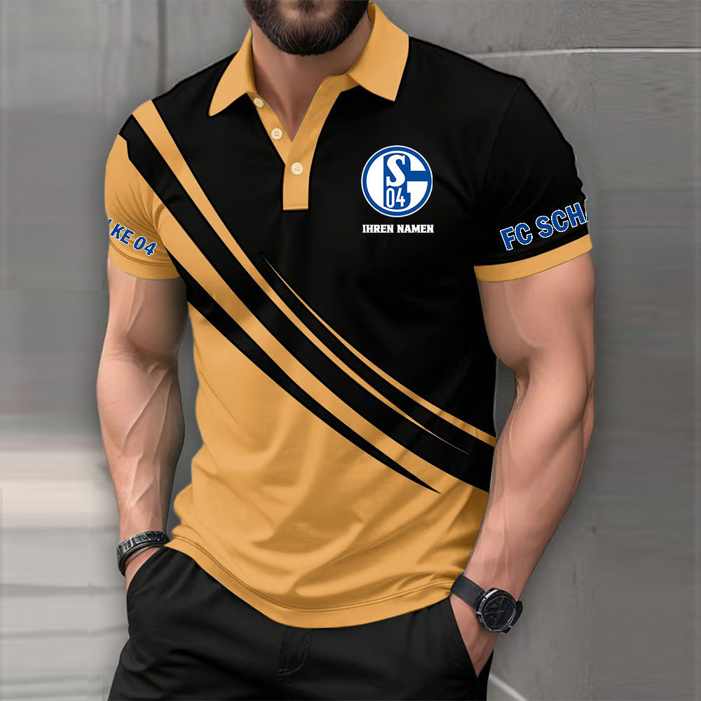 Schalke 04 Poloshirt | S04 Polohemd Premium – Bild 6