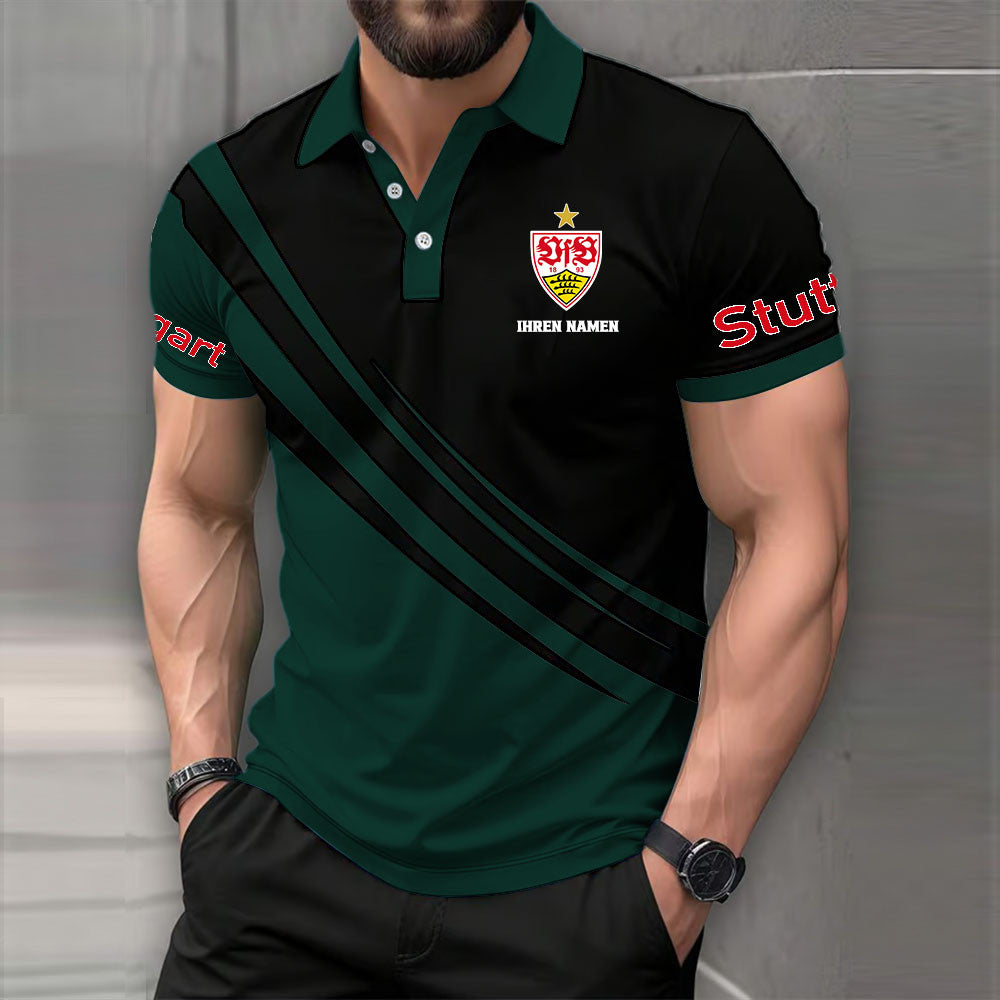 VfB Stuttgart Poloshirt | VfB Polohemd Premium – Bild 3