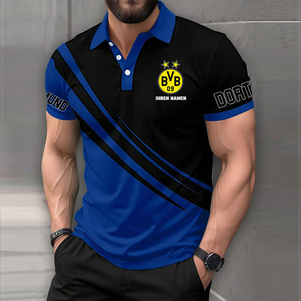 Borussia Dortmund Poloshirt | BVB Polohemd Modern – Bild 2