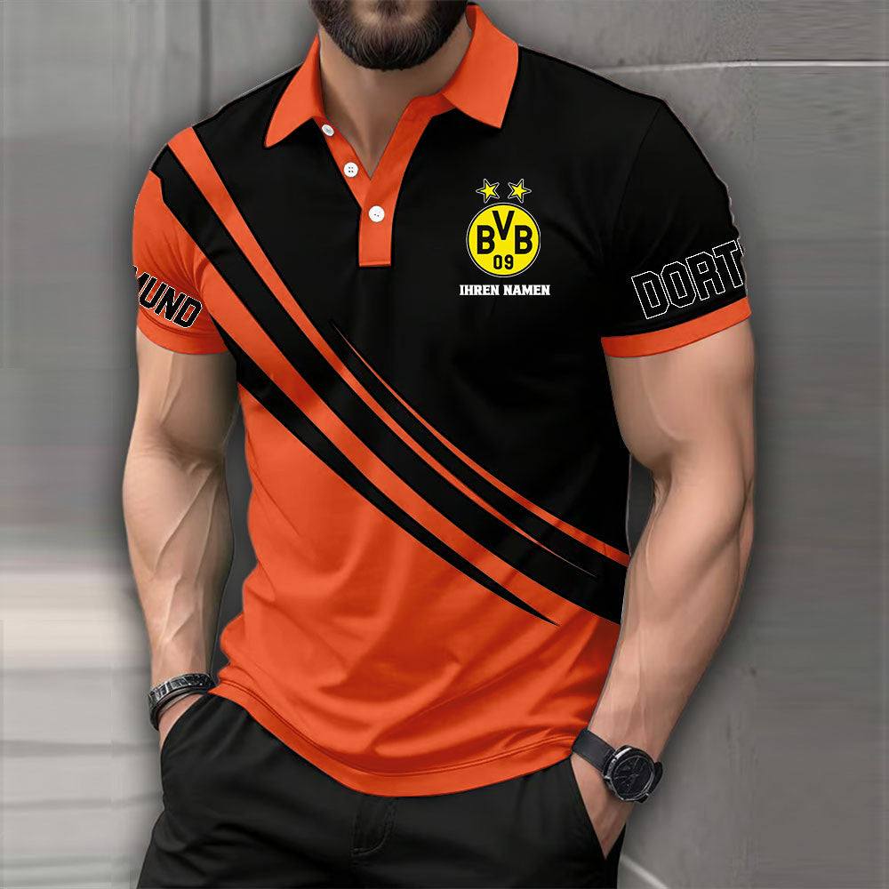 Borussia Dortmund Poloshirt | BVB Polohemd Modern – Bild 7