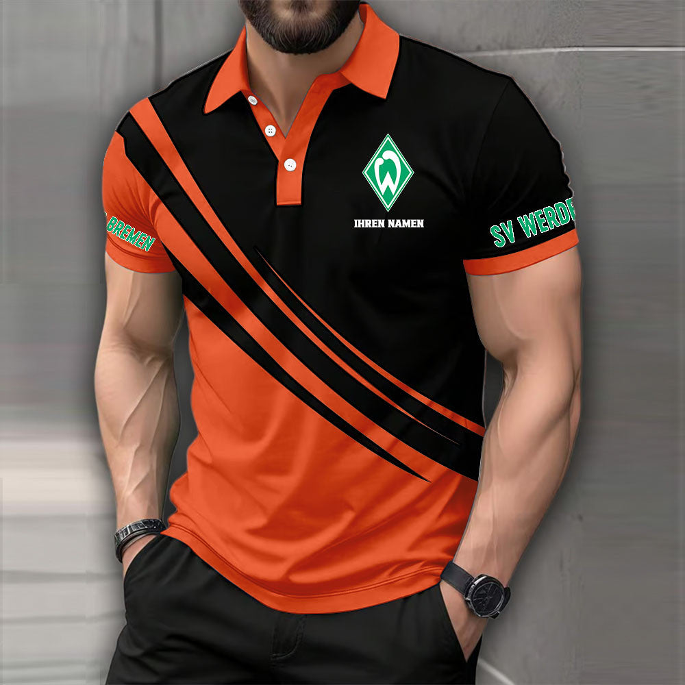 Werder Bremen Poloshirt | SVW Polohemd Modern – Bild 7