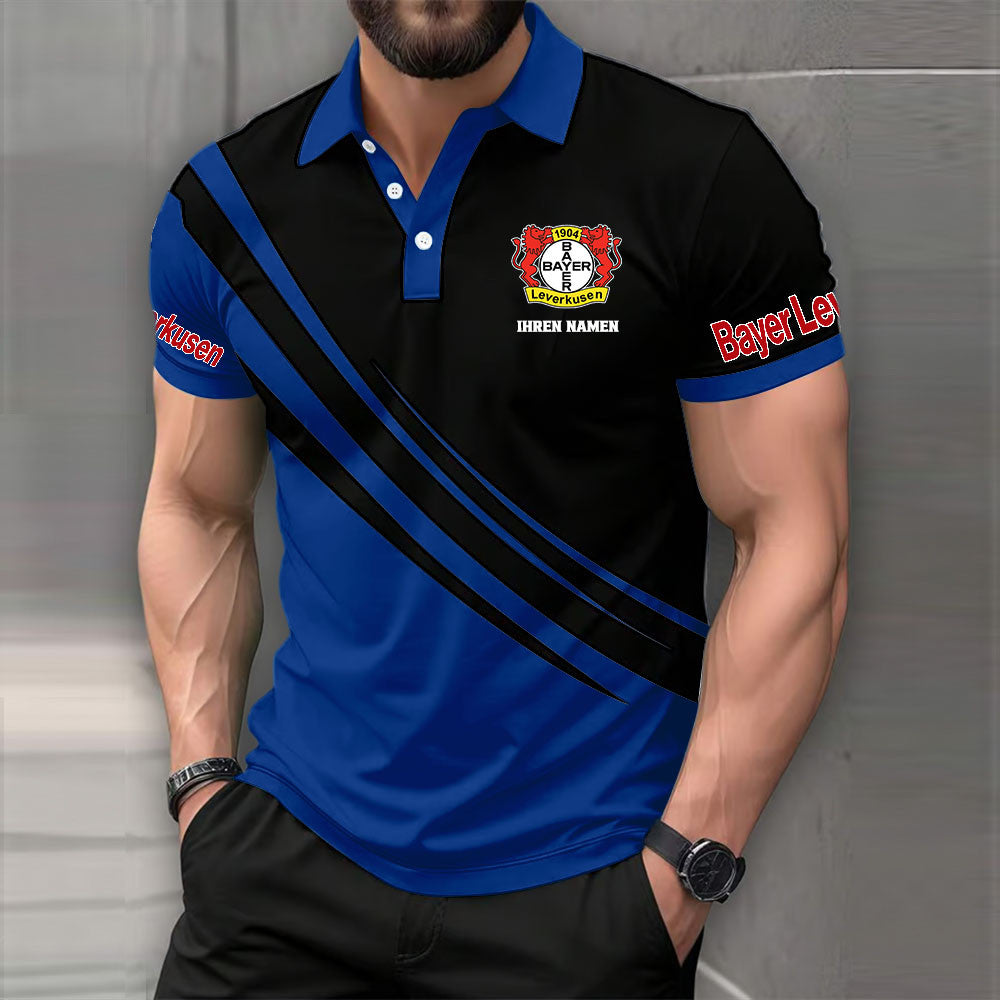 Bayer 04 Leverkusen Poloshirt | B04 Polohemd Modern – Bild 2