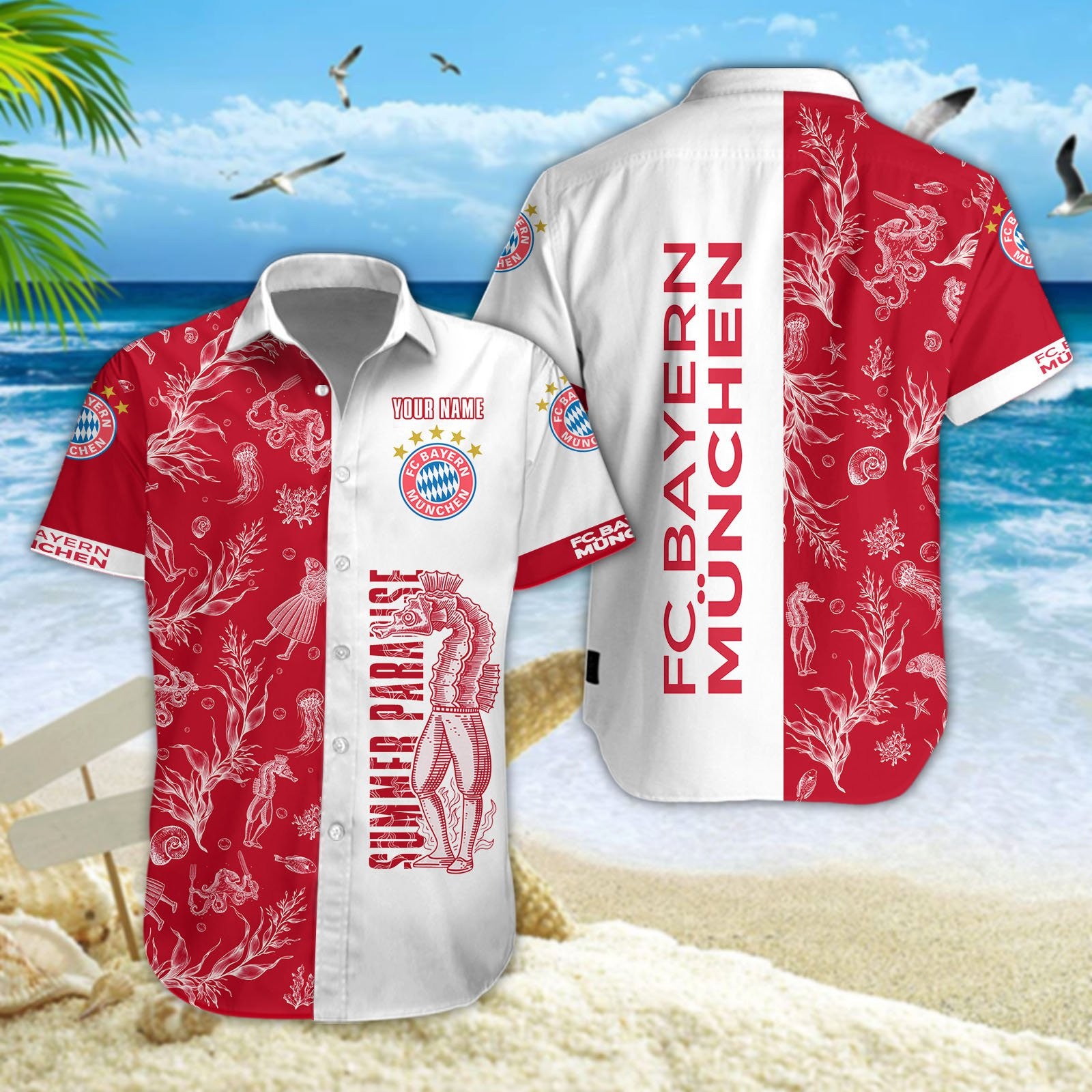 Hawaiihemd Bayern München 3