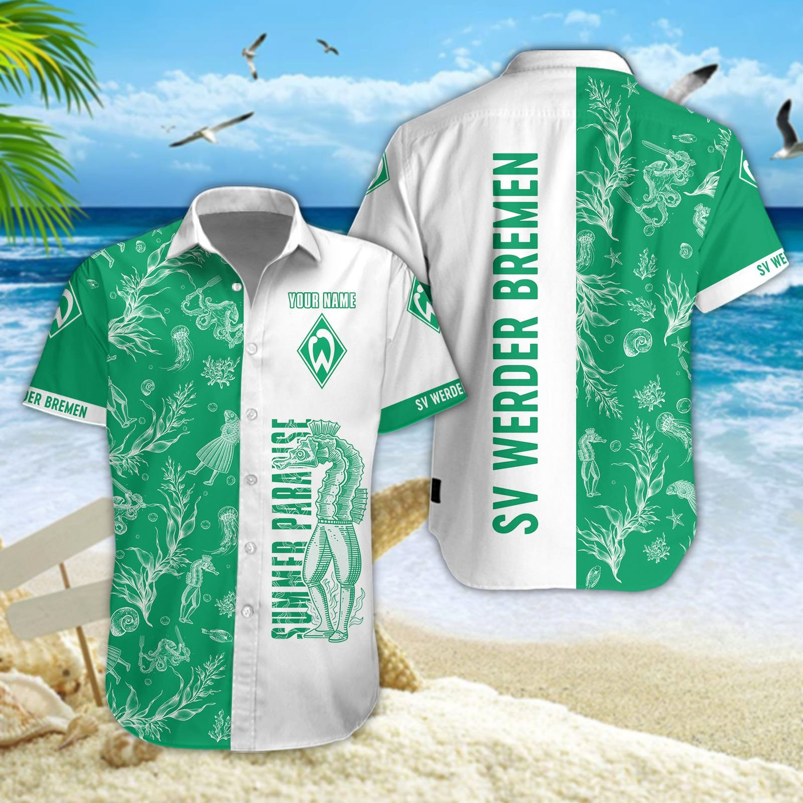 Hawaiihemd Werder Bremen 3