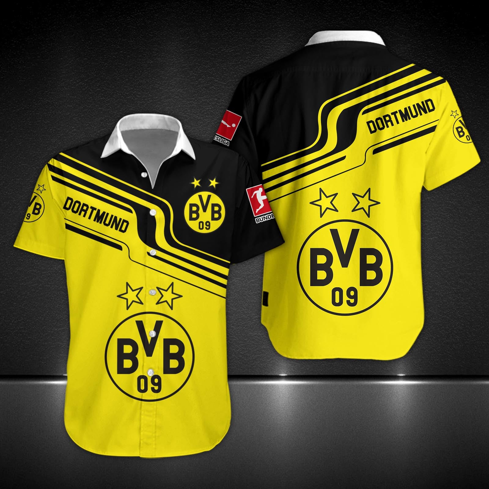 Borussia Dortmund Hawaii Shirt | BVB Hawaiihemd DDQQA80215