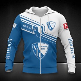 VfL Bochum Hoodie Zip Herren | VfL Kapuzenjacke mit Reißverschluss DDQQA80227