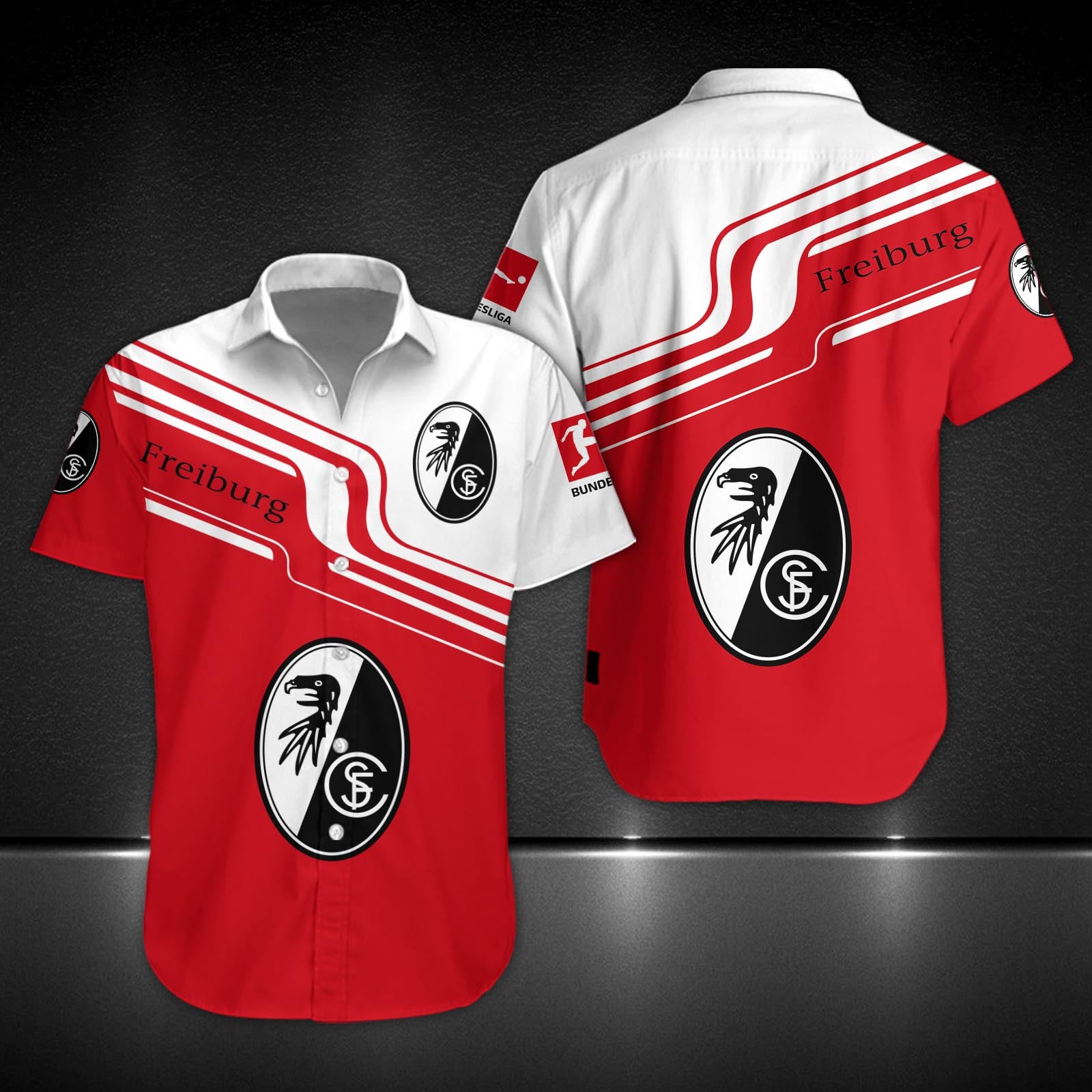 SC Freiburg Hawaii Shirt | SCF Hawaiihemd DDQQA80222