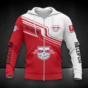 RB Leipzig Hoodie Zip Herren | RBL Kapuzenjacke mit Reißverschluss DDQQA80221