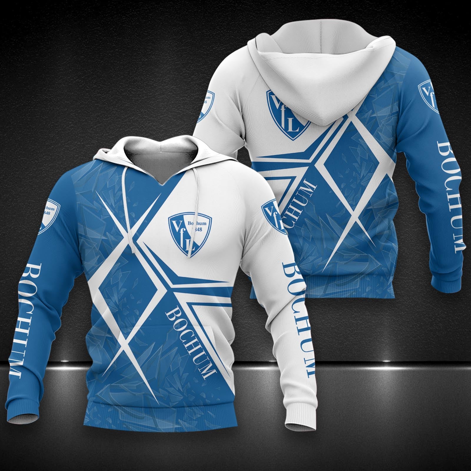 VfL Bochum Hoodie Herren | VfL Kapuzenpullover DDQQA90227