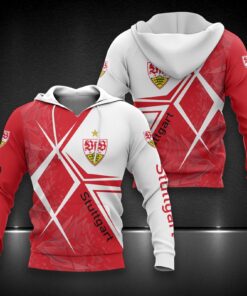 VfB Stuttgart Hoodie Herren | VfB Kapuzenpullover DDQQA90226