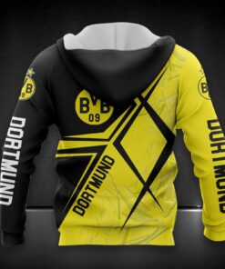 Alternative view of Borussia Dortmund Hoodie Herren | BVB Kapuzenpullover DDQQA90215