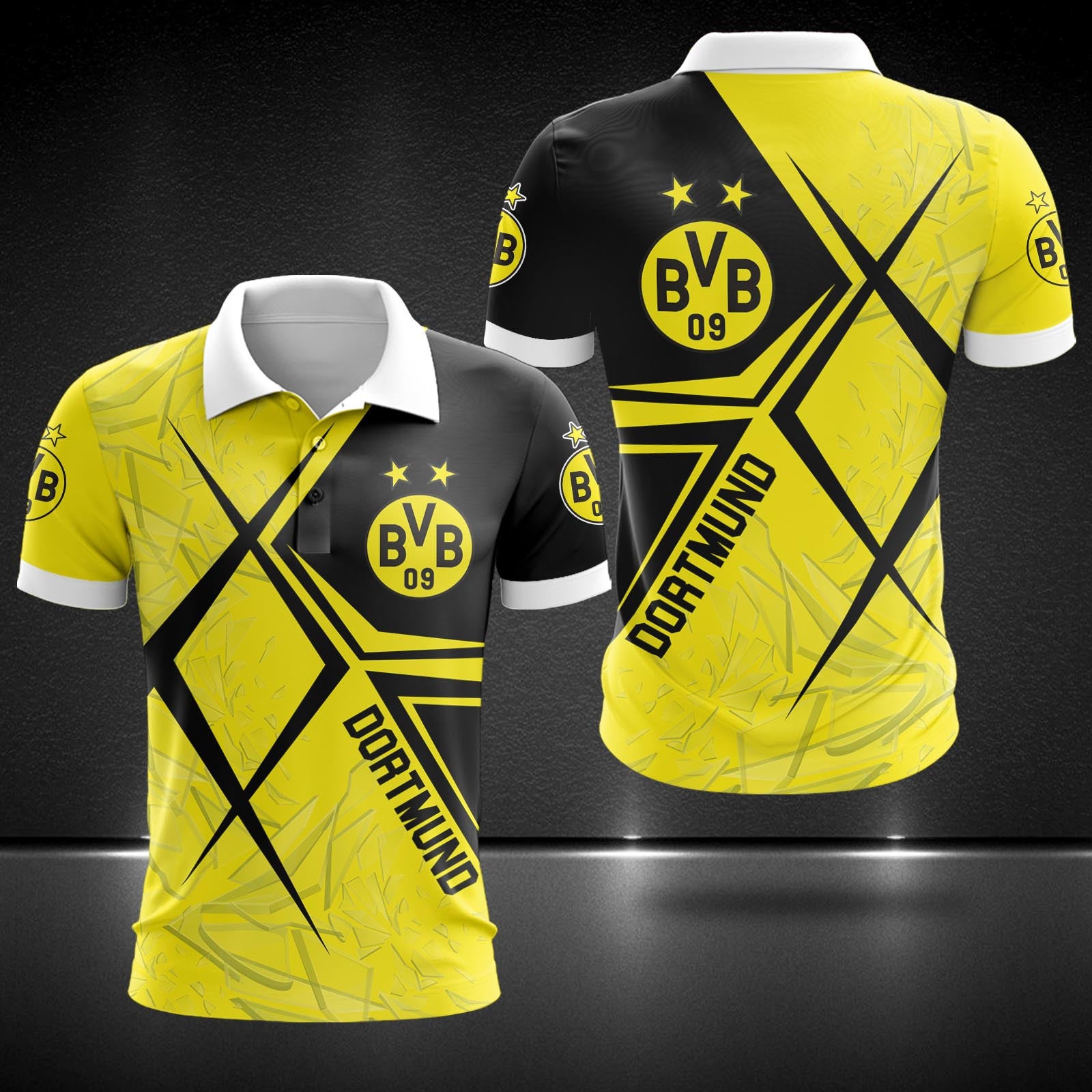 Borussia Dortmund Poloshirt | BVB Polohemd DDQQA90215