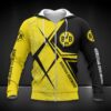 Borussia Dortmund II Hoodie Zip Herren | BVB II Kapuzenjacke mit Reißverschluss DDQQA90250