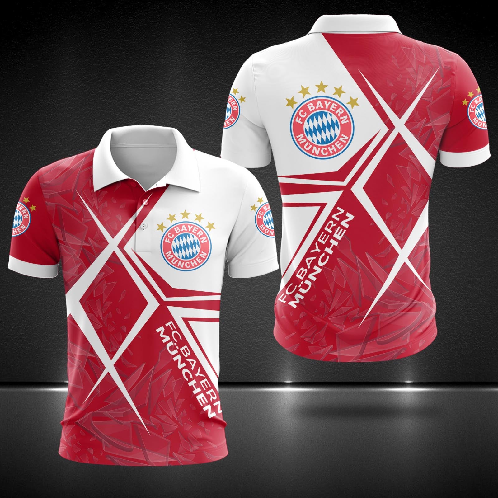 Bayern München Poloshirt | FCB Polohemd DDQQA90219