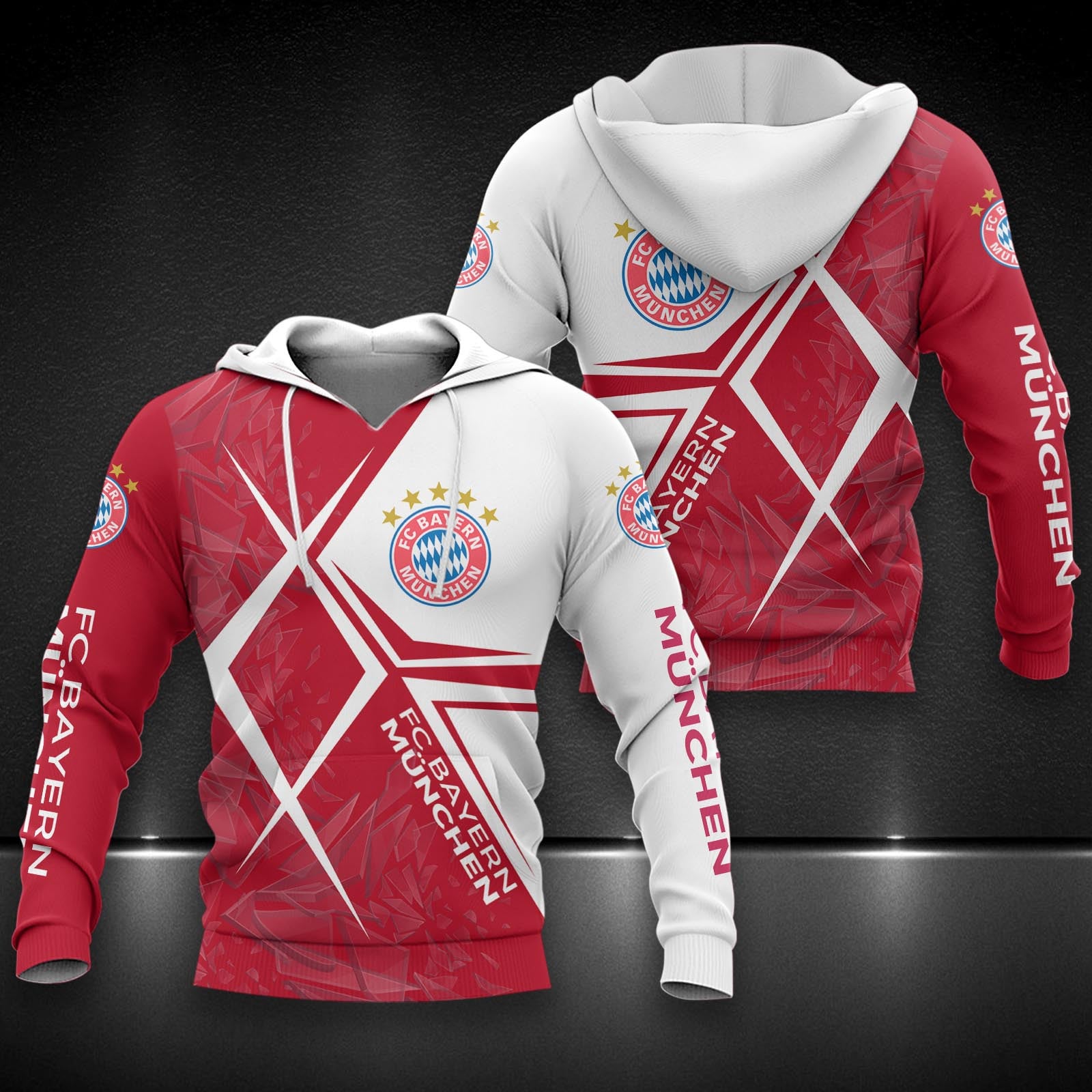 Bayern München Hoodie Herren | FCB Kapuzenpullover DDQQA90219