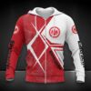 Eintracht Frankfurt Hoodie Zip Herren | SGE Kapuzenjacke mit Reißverschluss DDQQA90217