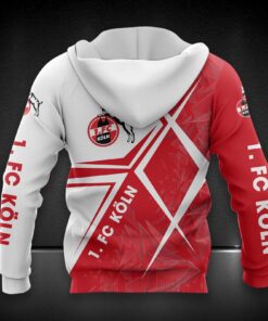 Alternative view of 1. FC Köln Hoodie Herren | Effzeh Kapuzenpullover DDQQA90212