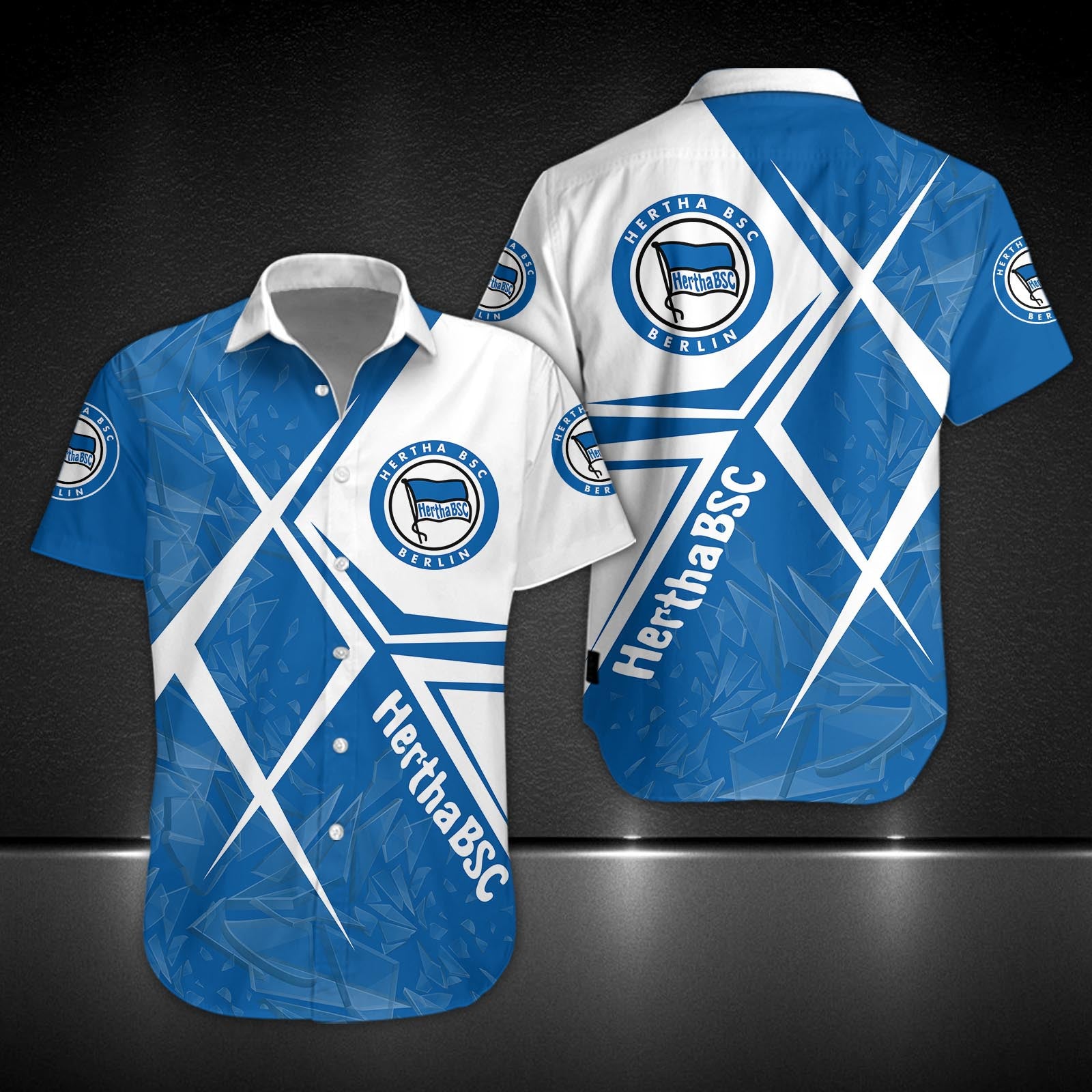 Hertha BSC Hawaii Shirt | Hertha Hawaiihemd DDQQA90220
