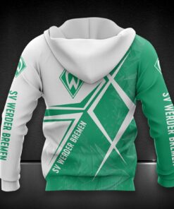 Alternative view of Werder Bremen Hoodie Herren | SVW Kapuzenpullover DDQQA90229