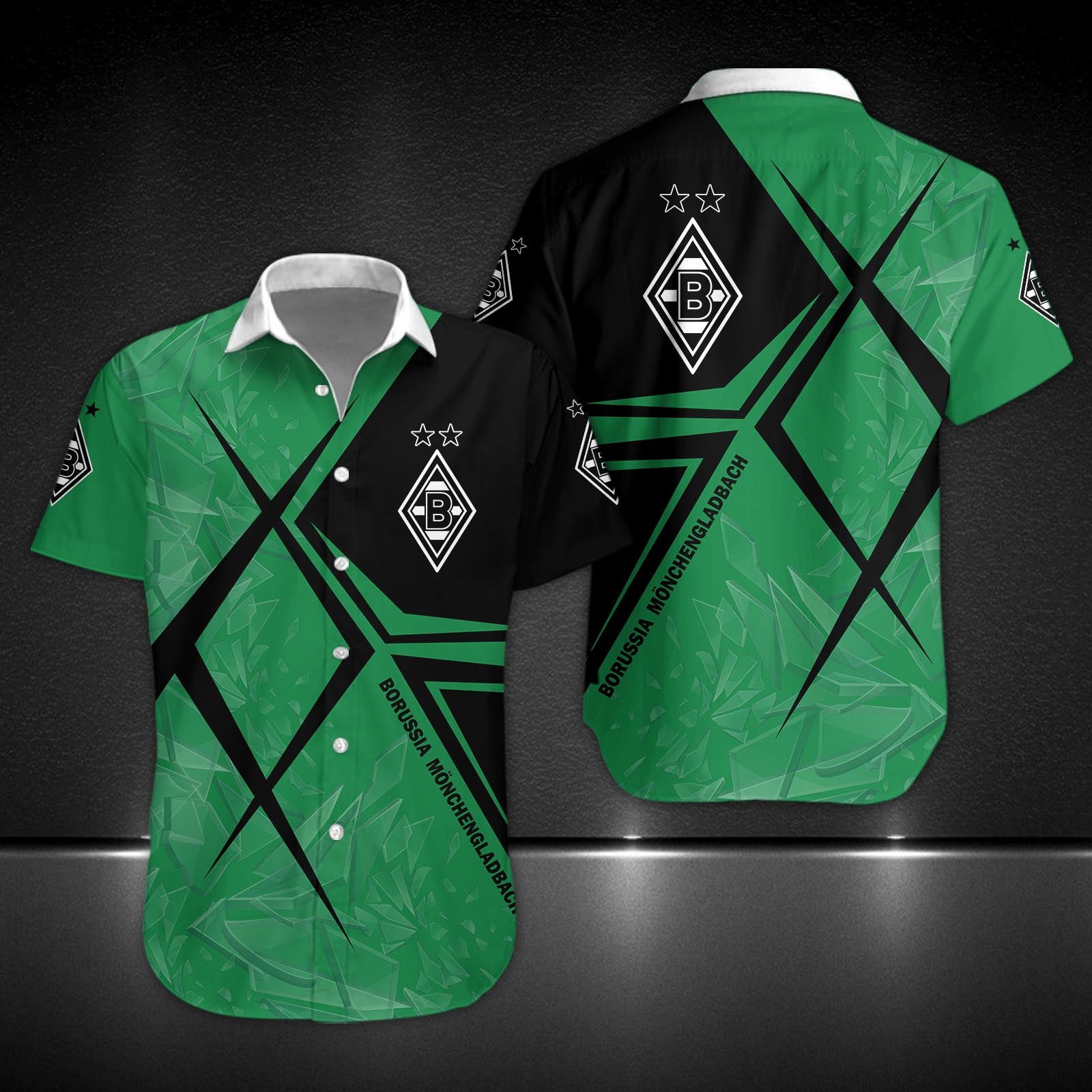 Borussia Mönchengladbach Hawaii Shirt | BMG Hawaiihemd DDQQA90216