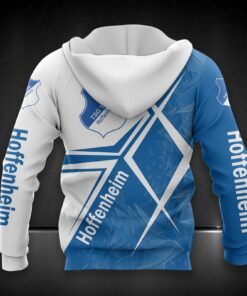 Alternative view of TSG Hoffenheim Hoodie Zip Herren | TSG Kapuzenjacke mit Reißverschluss DDQQA90224