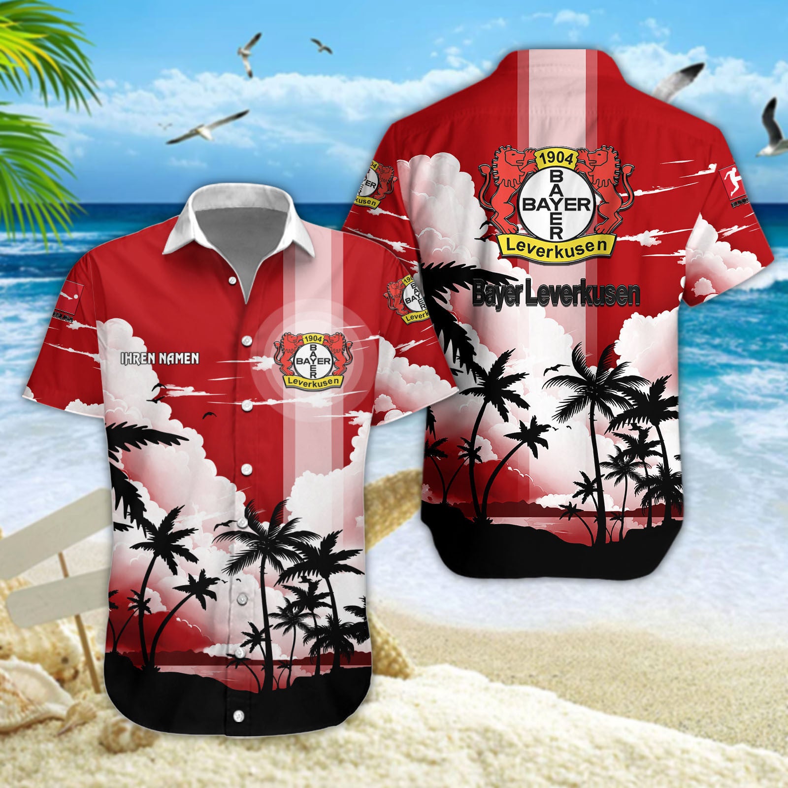 Hawaiihemd Bayer 04 Leverkusen 4