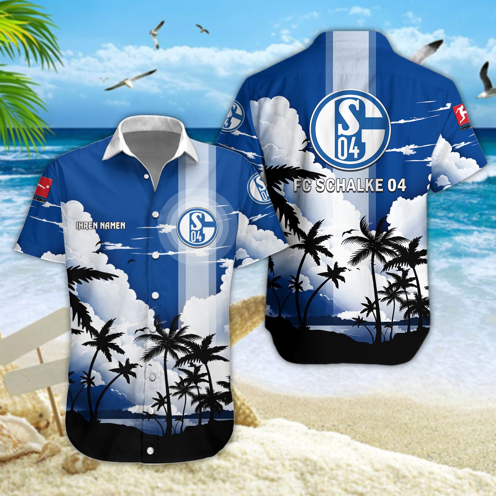 Hawaiihemd Schalke 04 4