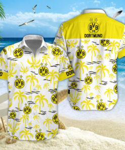 Hawaiihemd Borussia Dortmund – Herren Sommerhemd Premium