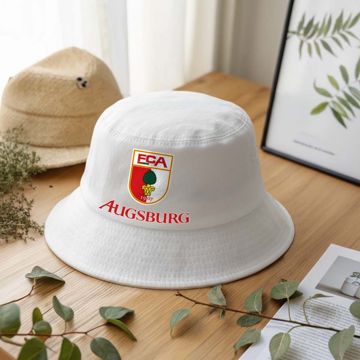 FC Augsburg Bucket Hat | Fischerhut – Bild 3