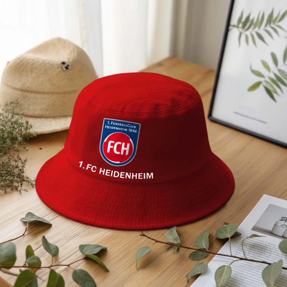 1. FC Heidenheim Bucket Hat | Fischerhut – Bild 4