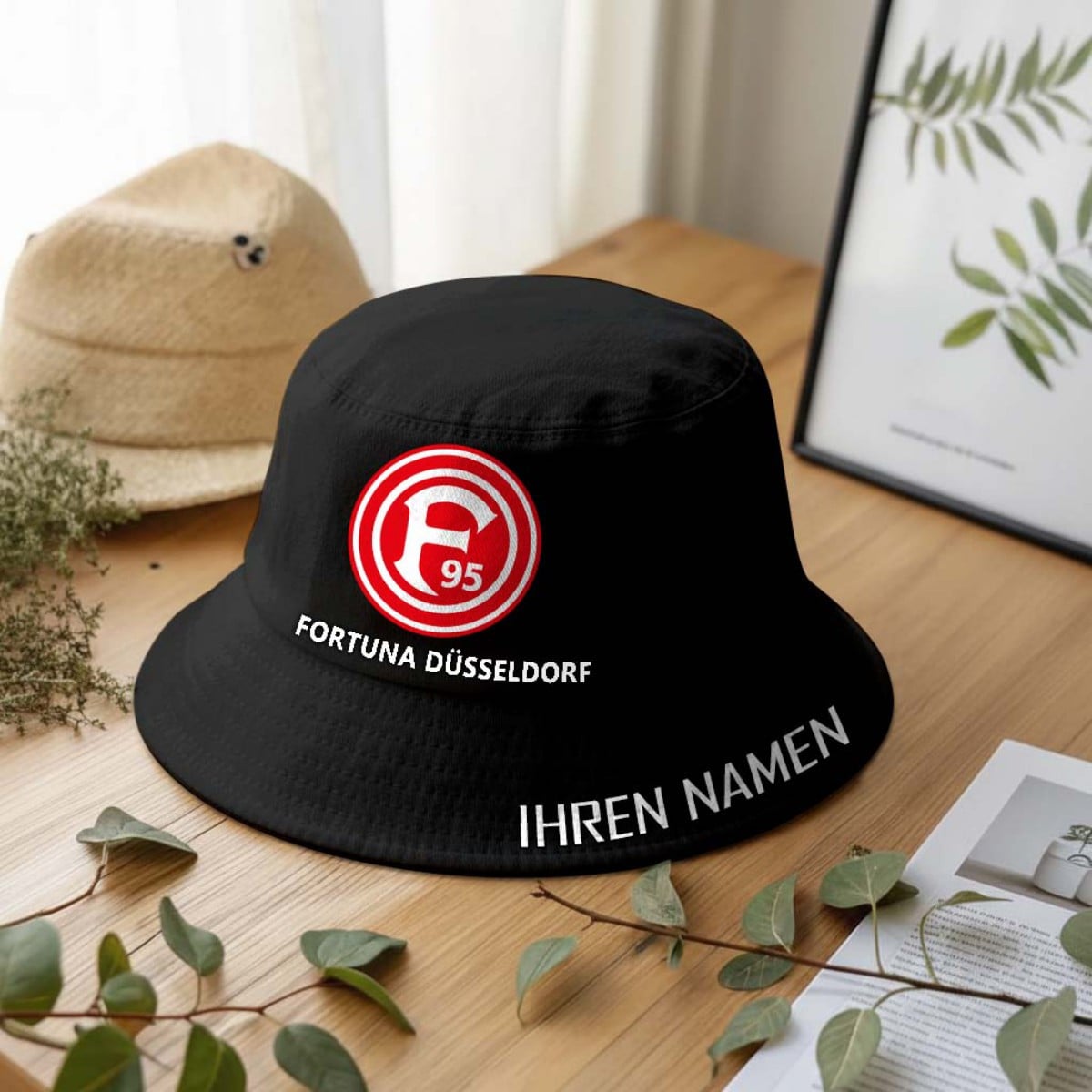 Fortuna Dusseldorf Bucket Hat | Fischerhut – Bild 2