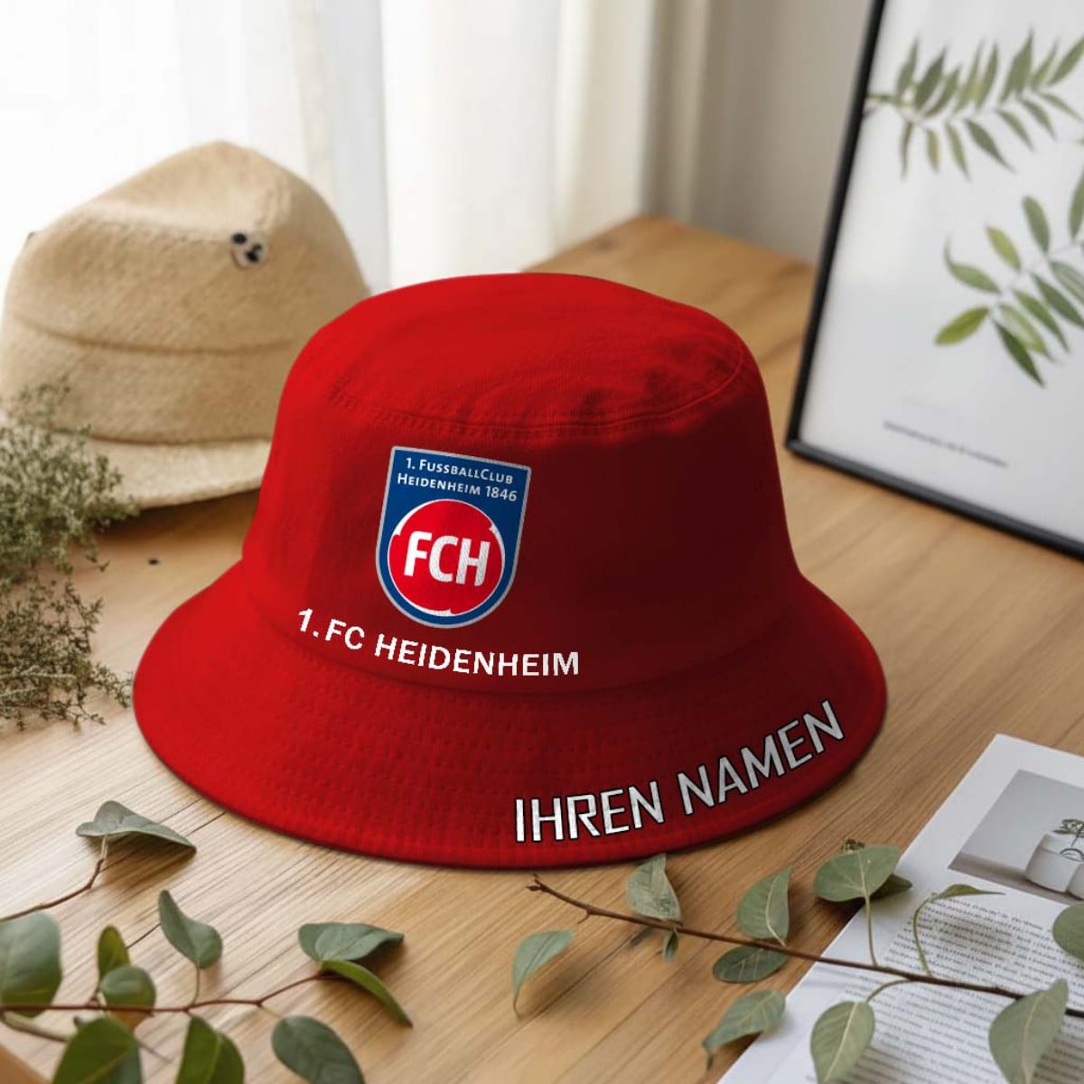 1. FC Heidenheim Bucket Hat | Fischerhut – Bild 4