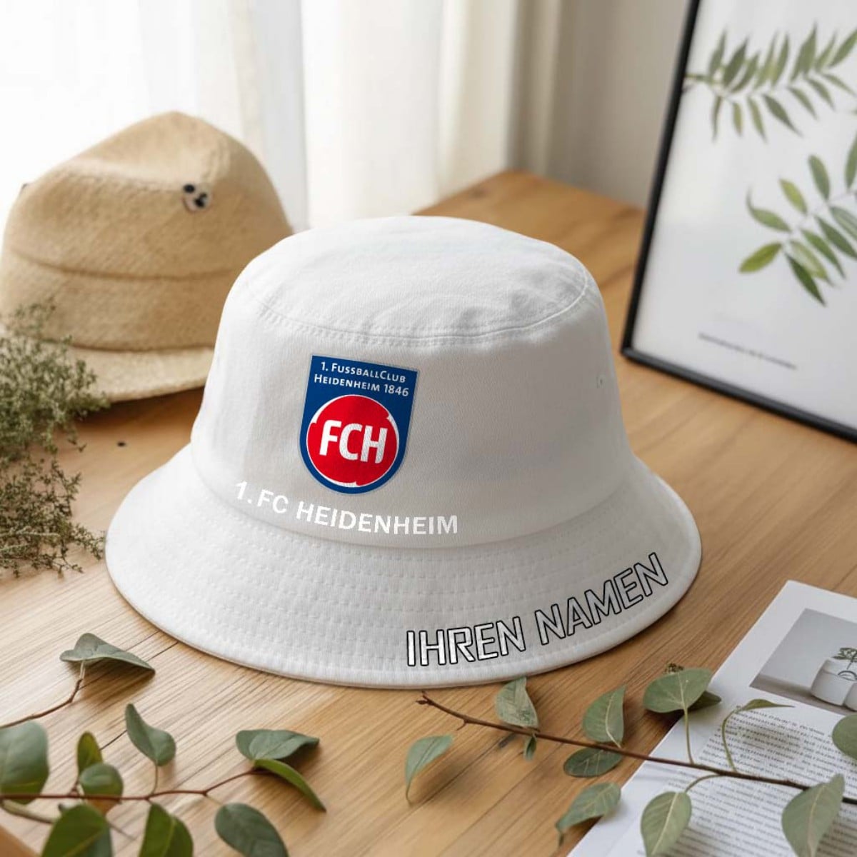 1. FC Heidenheim Bucket Hat | Fischerhut – Bild 3