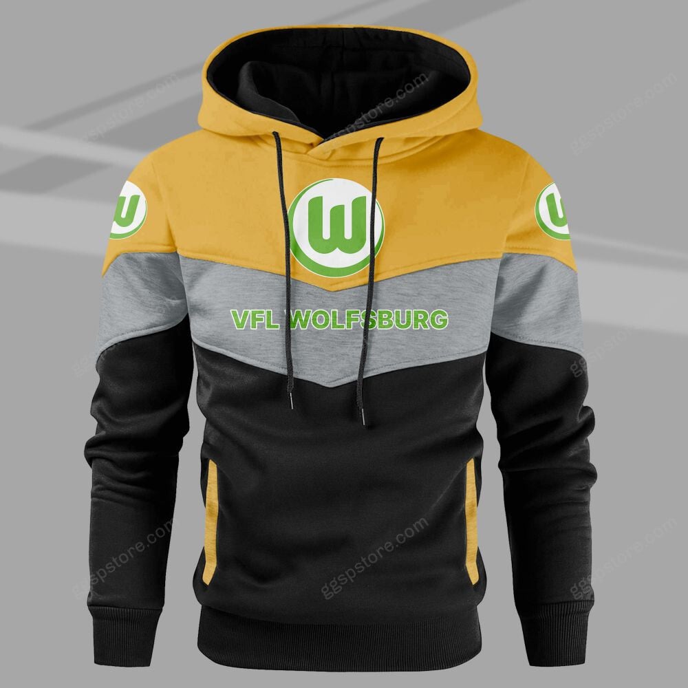 VfL Wolfsburg Hoodie Herren | Kapuzenpullover - 03
