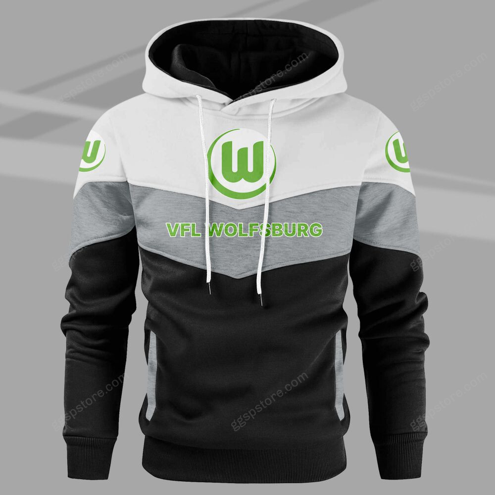 VfL Wolfsburg Hoodie Herren | Kapuzenpullover - 01