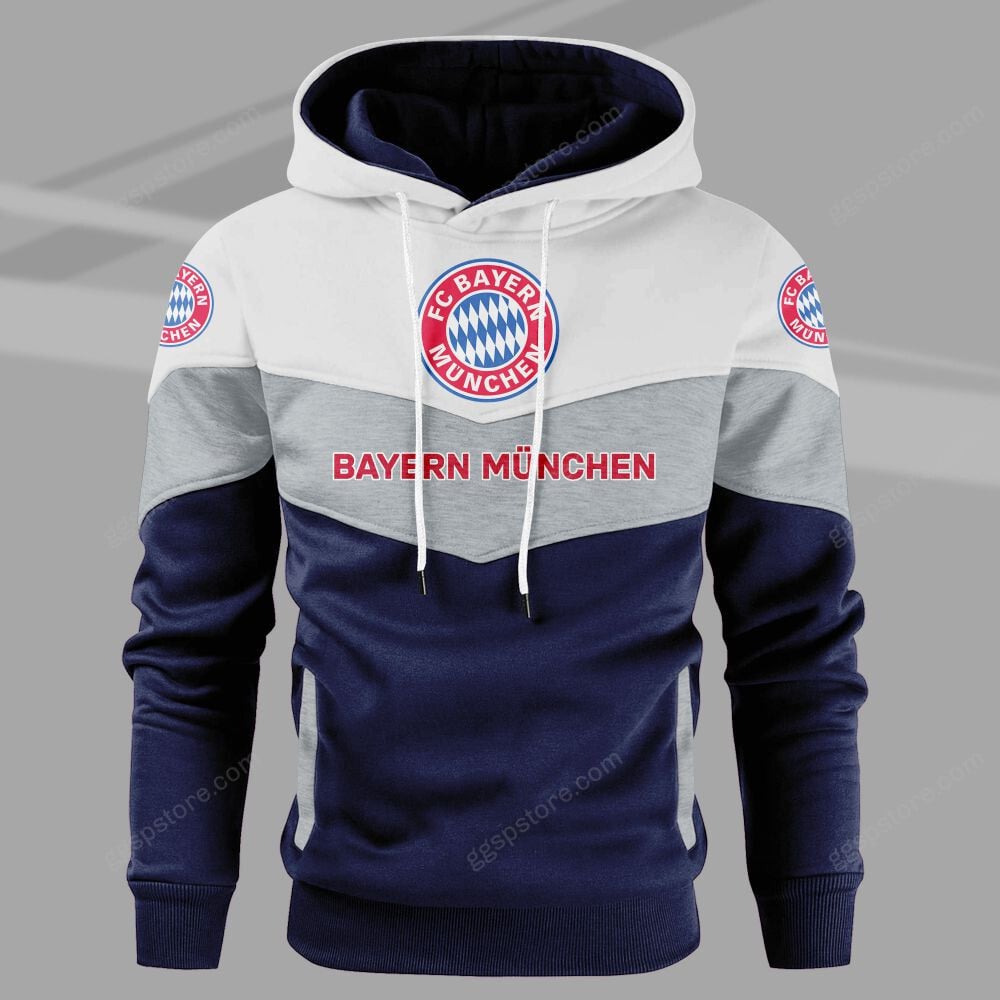 FC Bayern Munchen Hoodie Herren | Kapuzenpullover - 04
